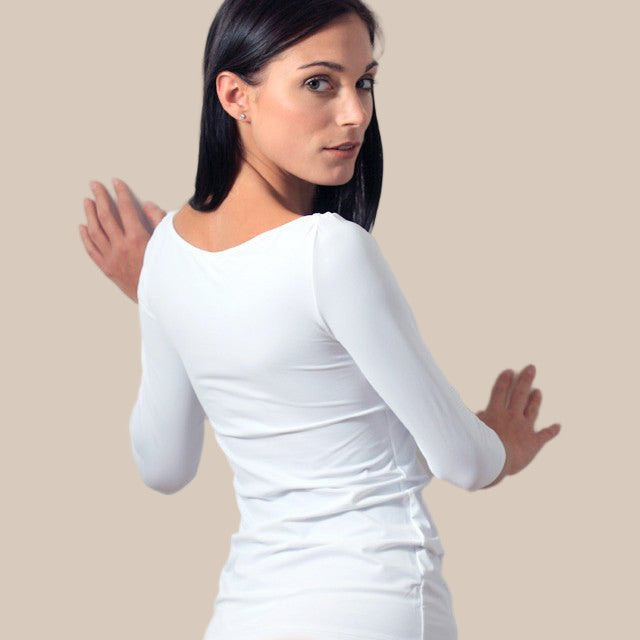 3/4 Sleeve Boatneck Layering Top (Discontinued Style) - FINAL SALE